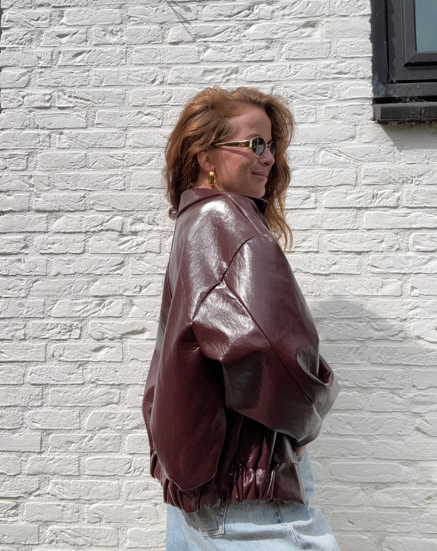 Burgundy jas Pre order