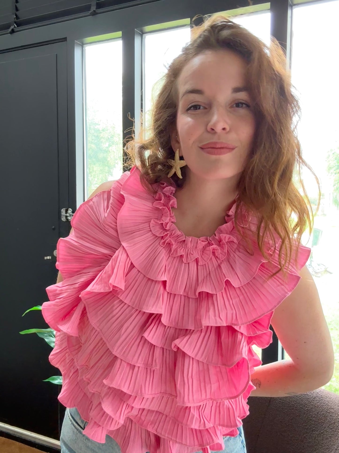Ibiza top roze
