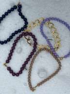 Infinity hartjes ketting - Goud