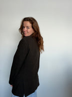 Oversized wollen blazer