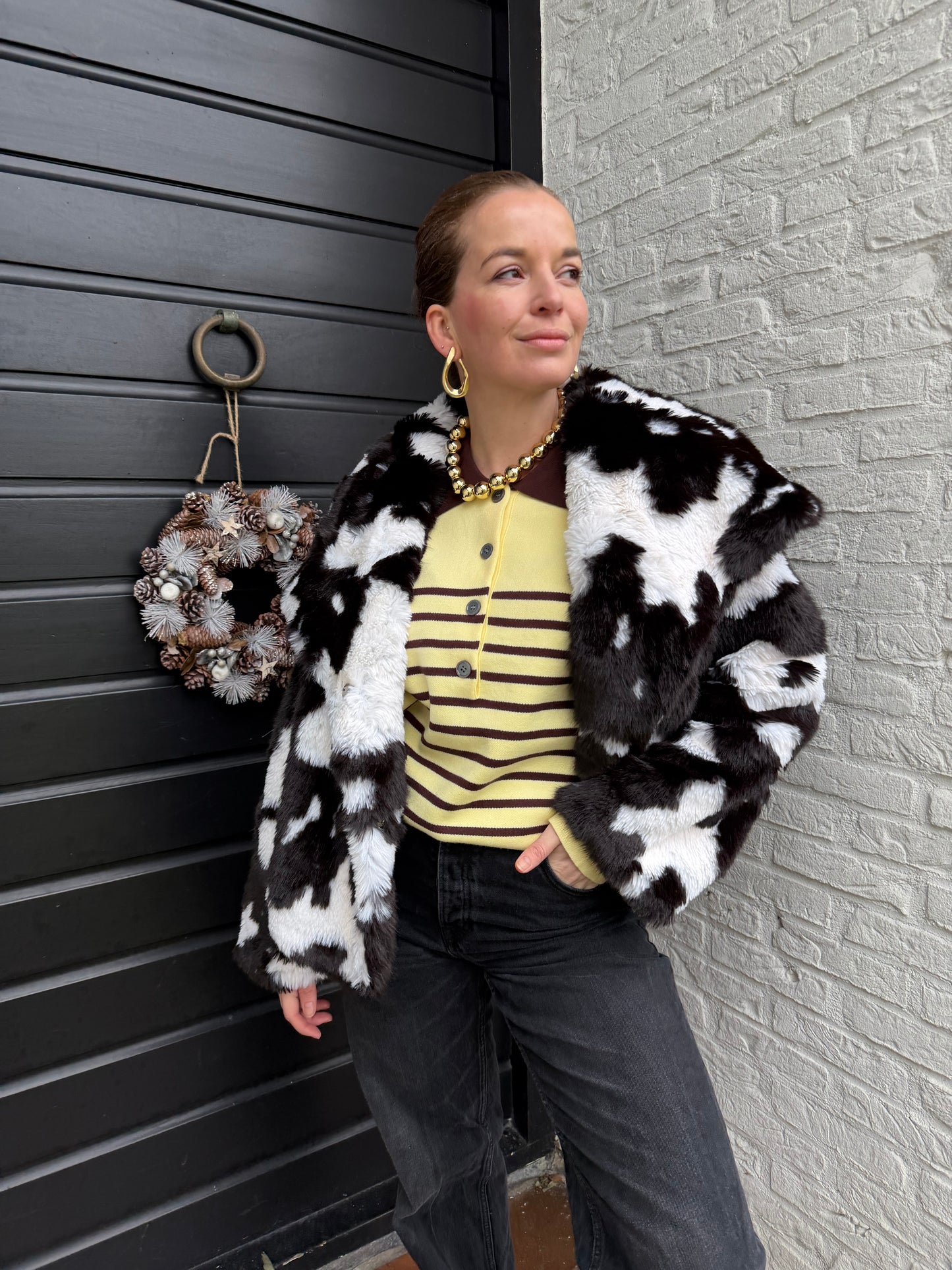 Must have koeienprint jas