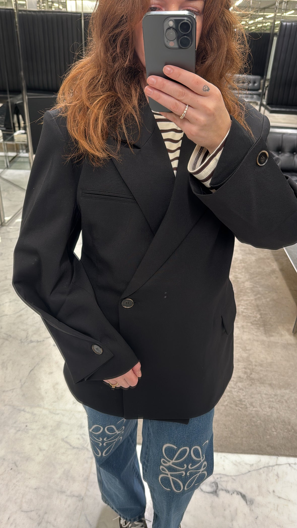 Iconic Amour blazer - zwart