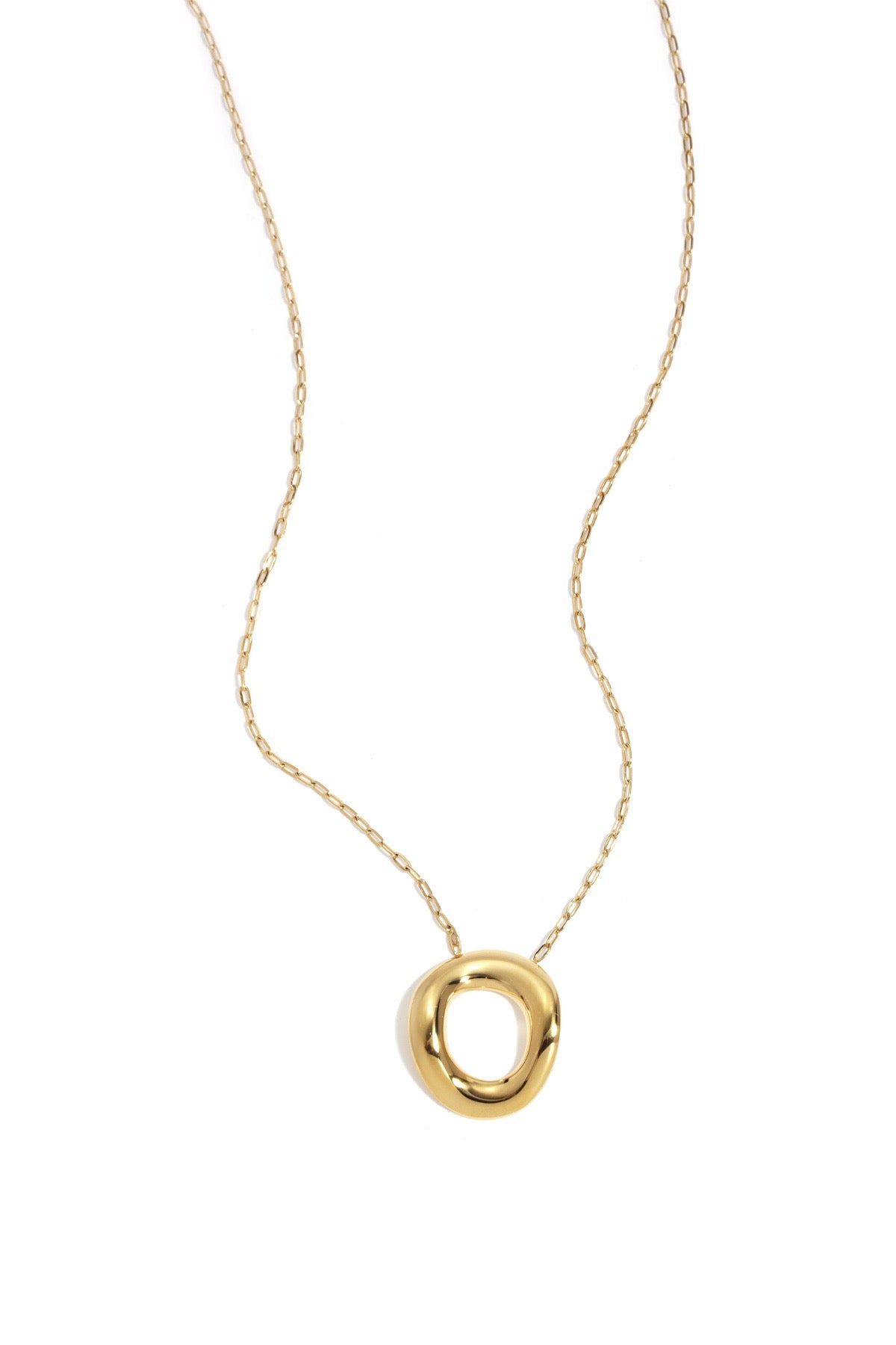 Ketting ovaal - Goud